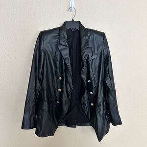 Leather Express Blazer